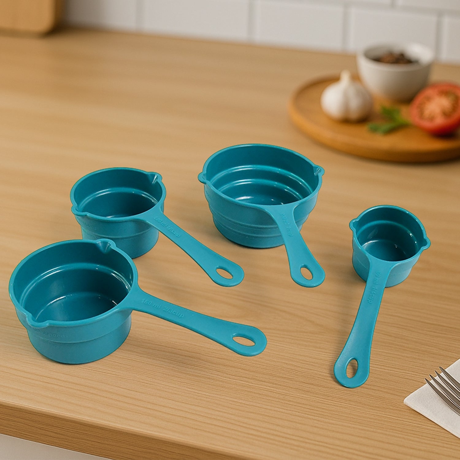 Apex 8-piece Measuring Spoons And Cups Set Wukusy