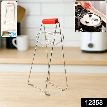 Heavy-duty Stainless Steel Kitchen Dish Plate Bowl Vessel Gripper Tong (1 Pc) Wukusy