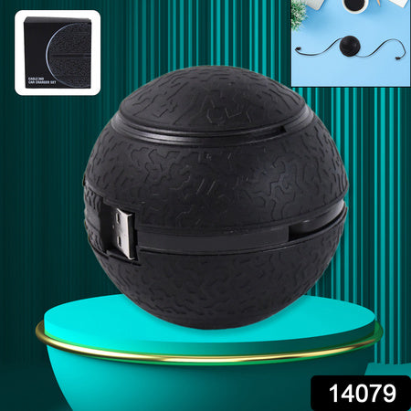 Car Charging Cable With Multiple Charging Tips - Iphone Android Usb-c - Universal Charging Solution For Your Car Wukusy