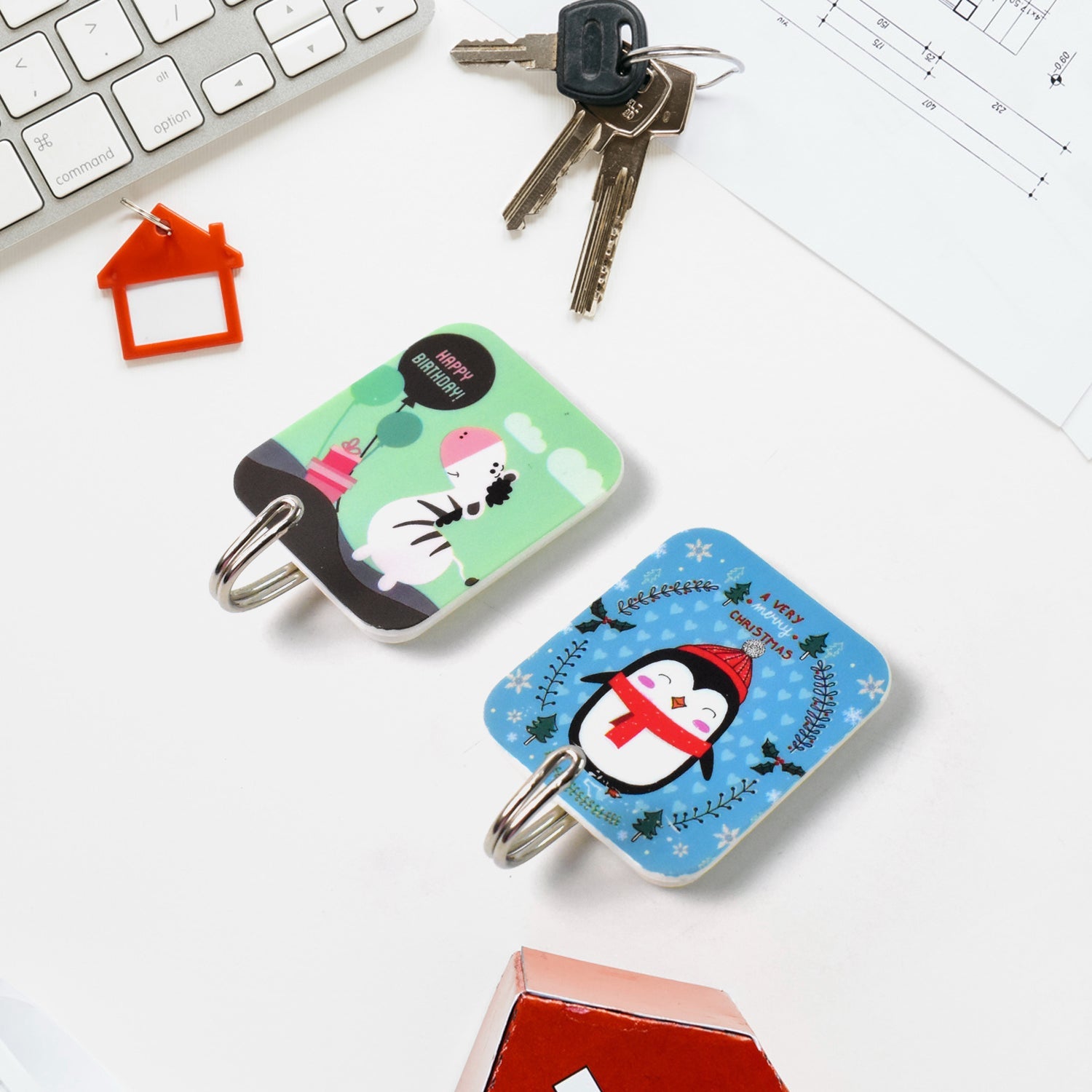 Multipurpose Strong Cartoon Hook Self-adhesive Hooks (2 Pc Set) Wukusy