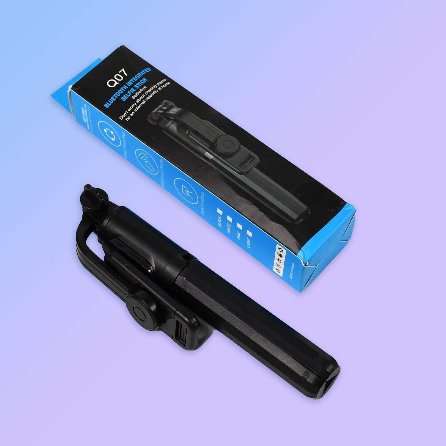 6401 Bluetooth Selfie Stick Portable Phone Tripod Stand For Mobile Wukusy