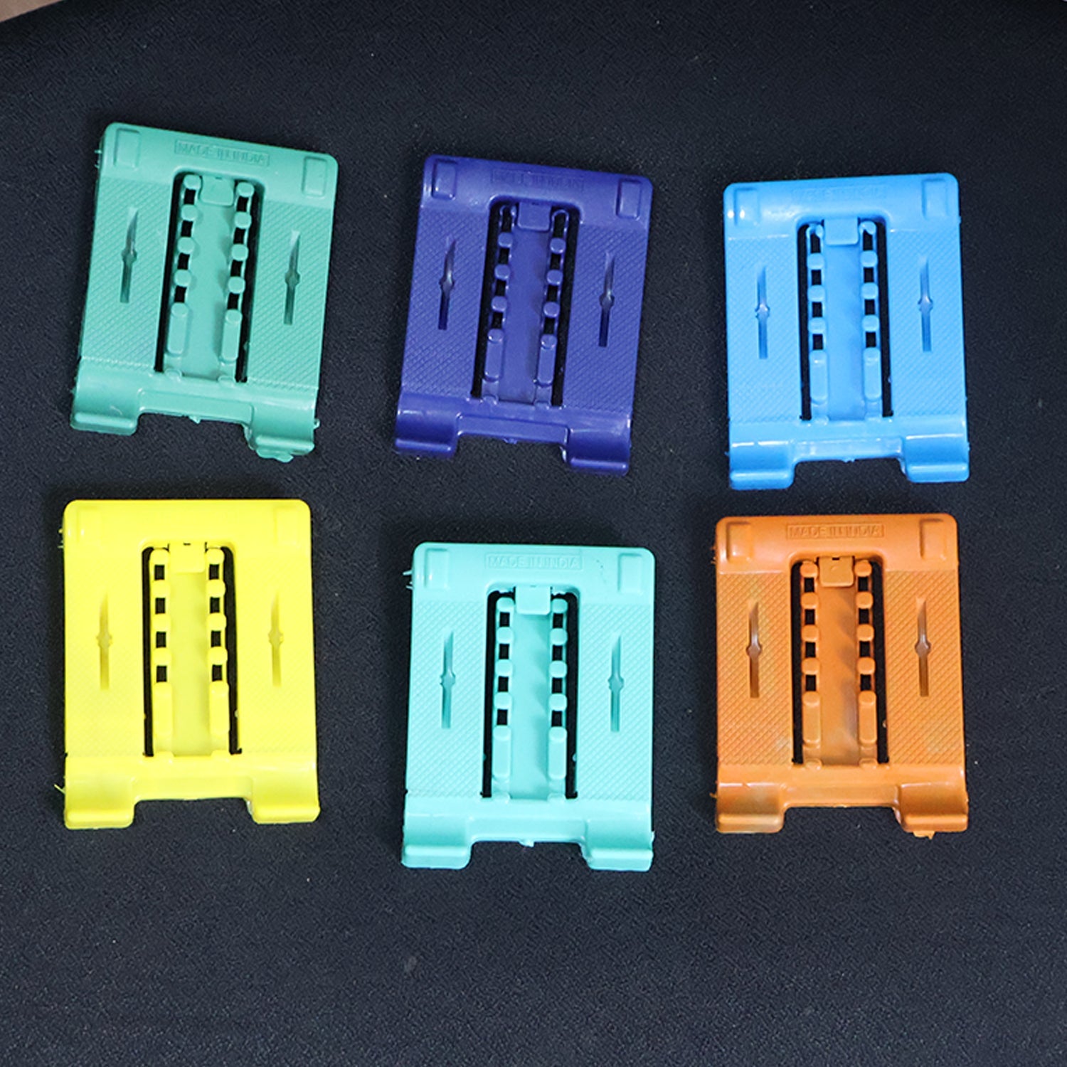 610 Adjustable 4 Steps Foldable Mobile Stand Holder (1 Pc) Wukusy