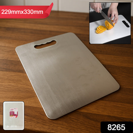 Premium Stainless Steel Cutting Board 229mm X 330mm (1 Pc) Wukusy