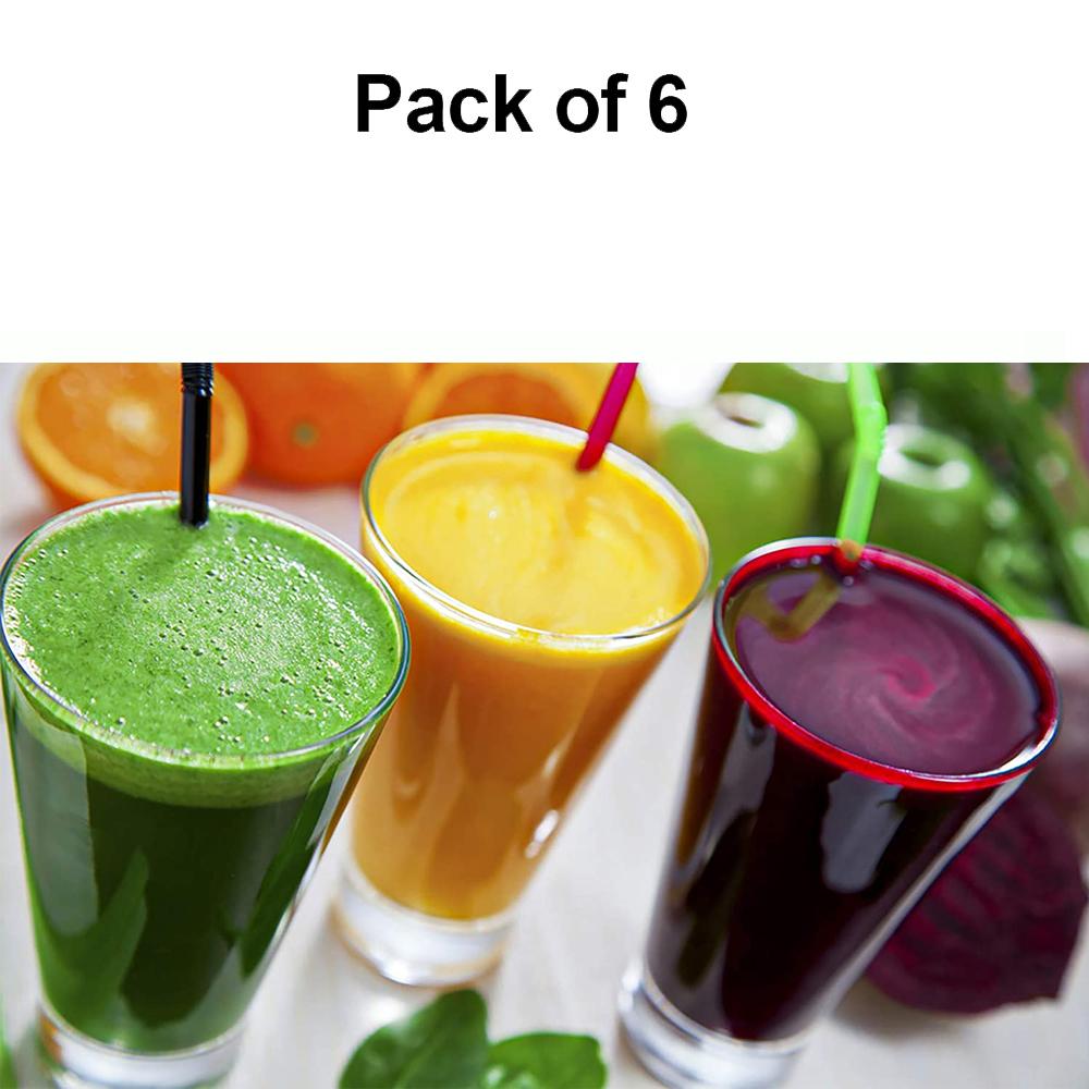 0630 Stylish Look Plastic Juicy Glass Transparent Glasses Set 300ml (6pcs) Wukusy