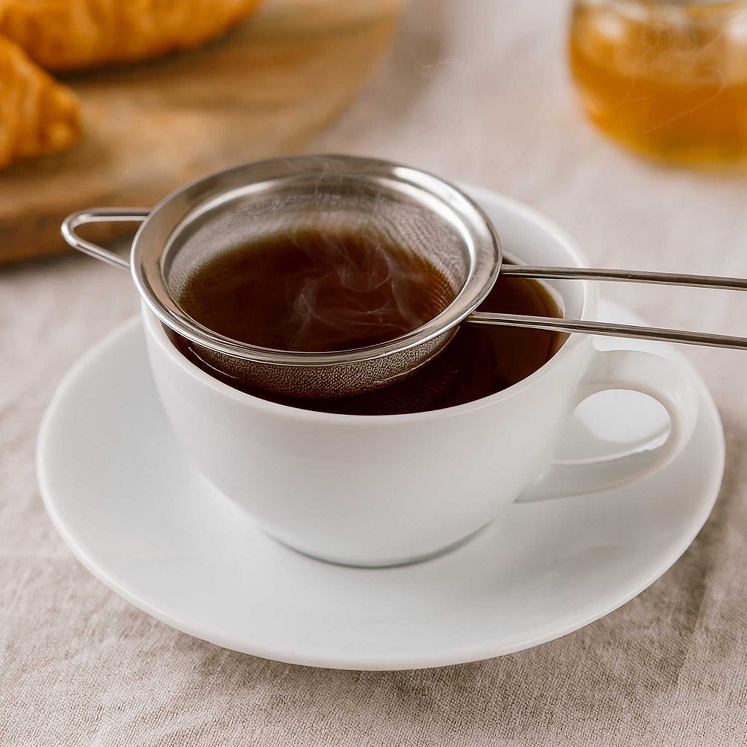 Supermom Slim Stainless Steel Strainer (1 Pc) Wukusy