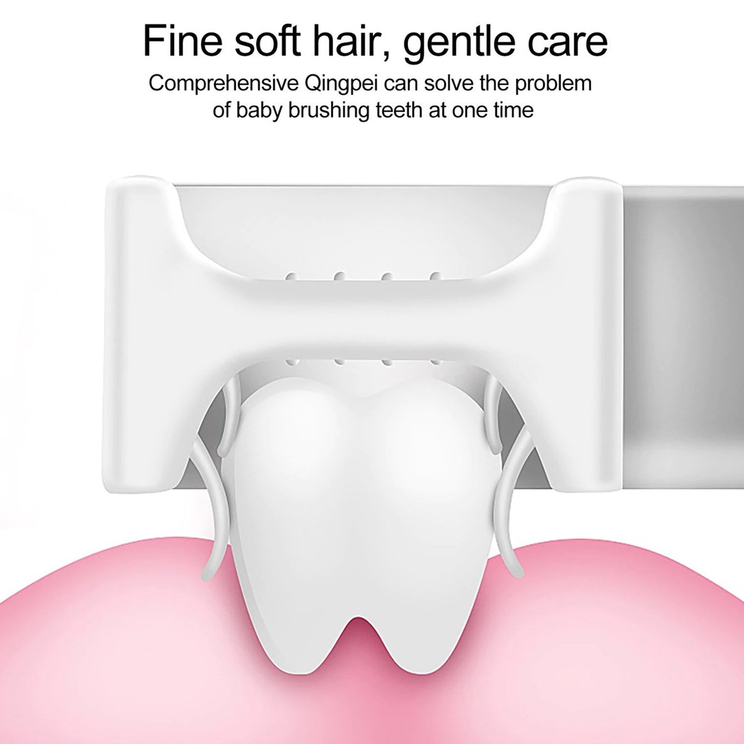 Star  U-shape Silicone Manual Toothbrush (1 Pc) Wukusy