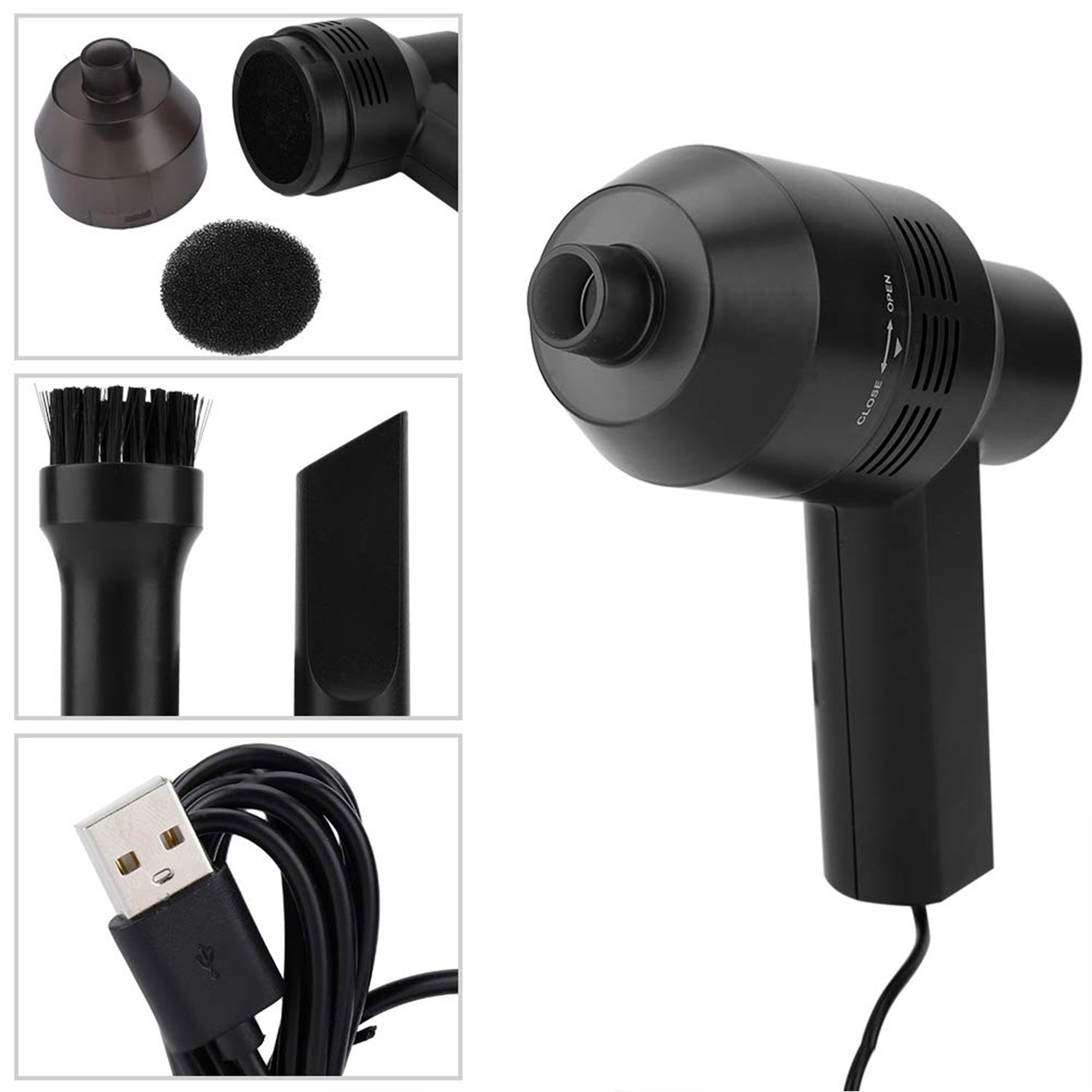 Mini Portable Vacuum Cleaner (1 Pc) Wukusy