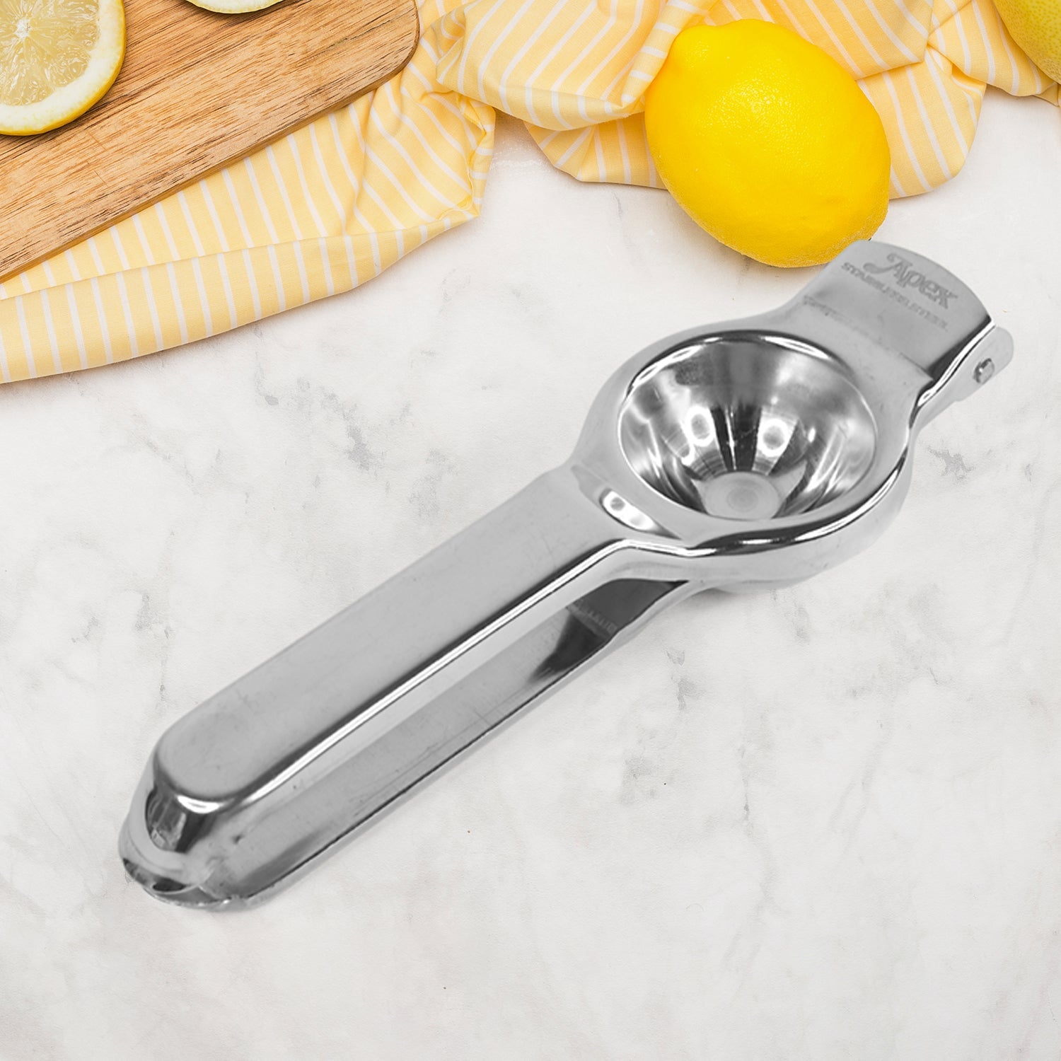 Apex Heavy Duty Stainless Steel Lemon Press Squeezer Wukusy