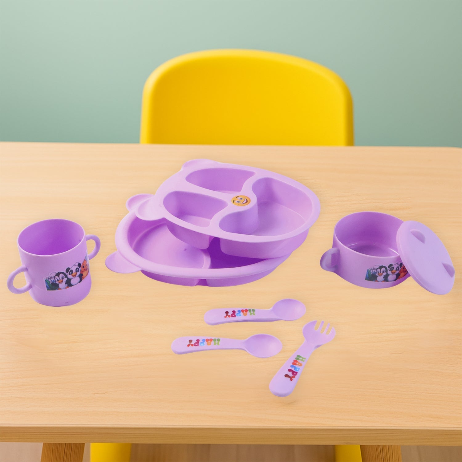Childrens Tableware Dining - (Set) Wukusy