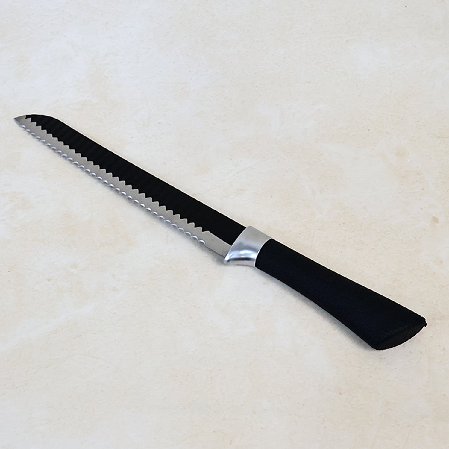 Premium 32 Cm Serrated Bread Knife With Ergonomic Handle Wukusy