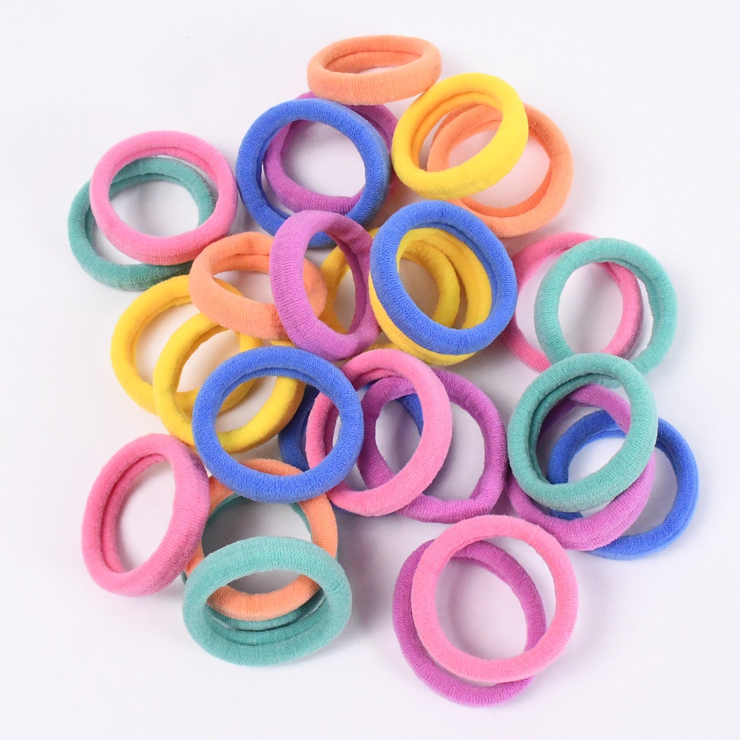 Mini Hair Ties Mini Hairlines Mini Hairbands (30 Pcs Set) Wukusy