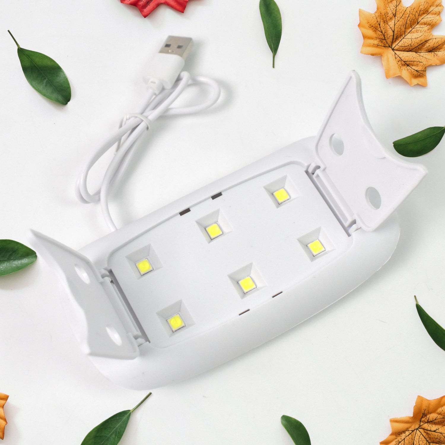 Uv Led Lamp Nail Dryer Mini Portable Nail Lamp Professional  (1 Pc) Wukusy
