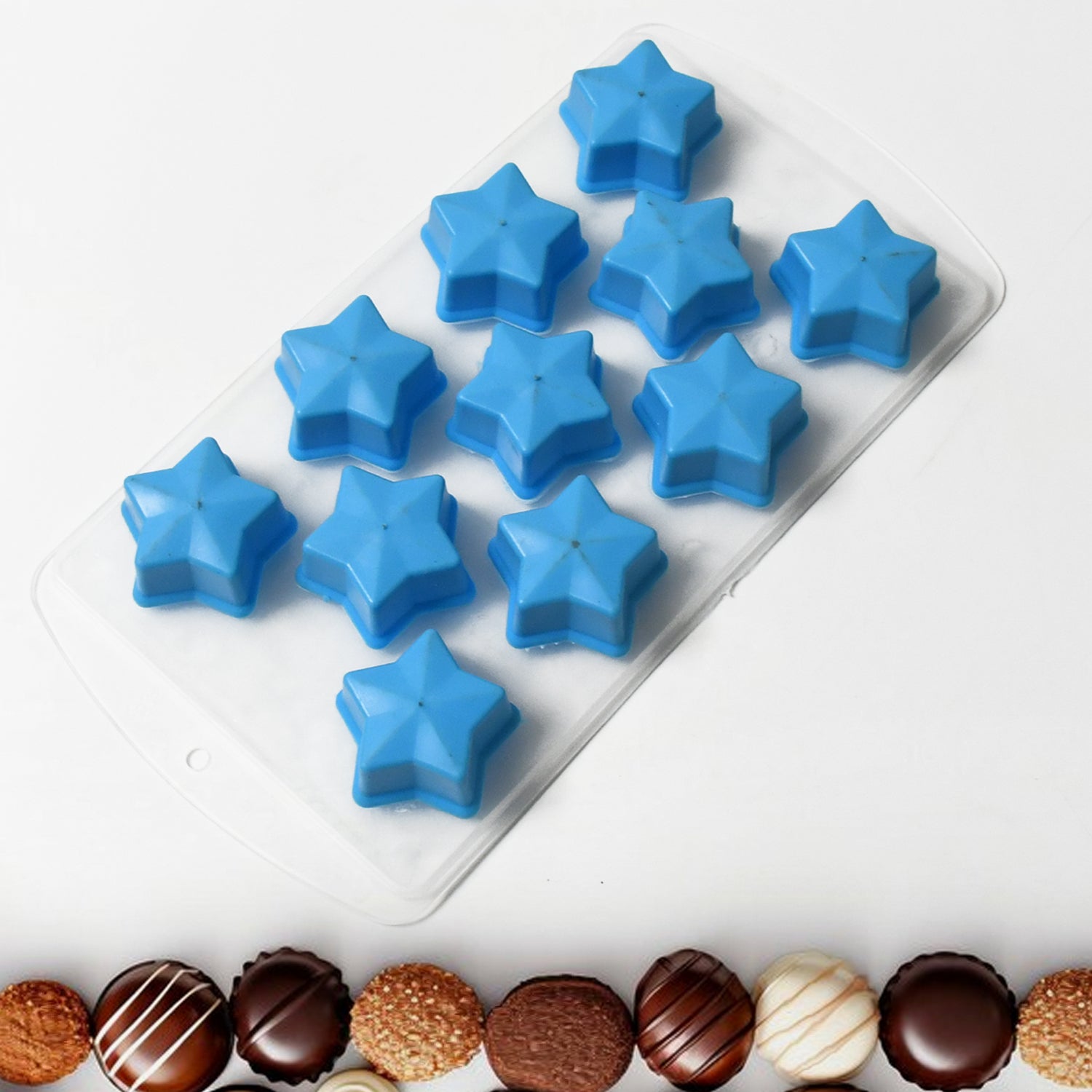 Silicone Mold Ice Cube Tray Creative Sweet Multi Type Ice Tray Buckets Ice Cube Trays Multi Fruit Shape Ice Tray (1 Pc) Wukusy