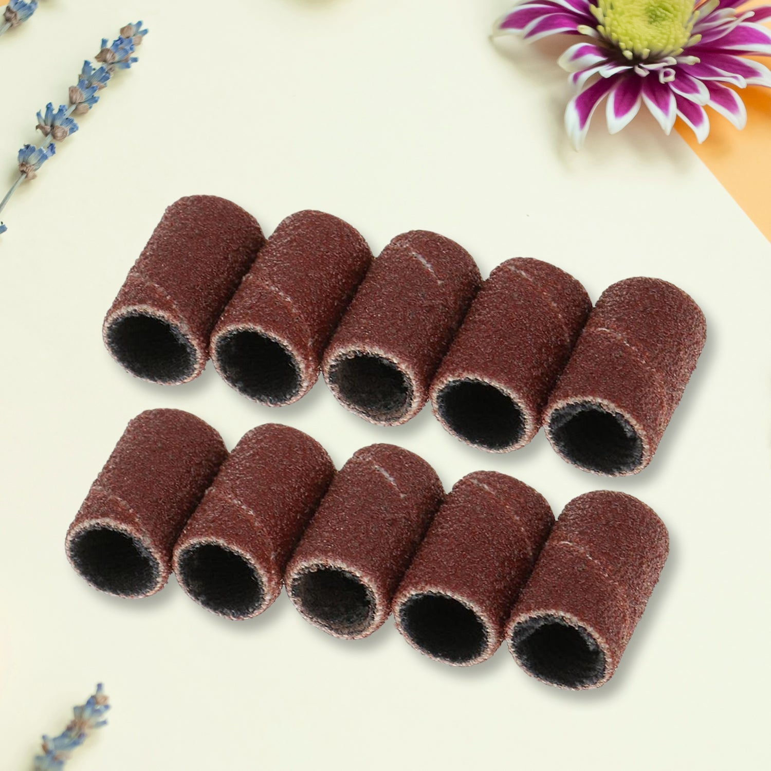 Nail Drill Sanding Band Machine Replacement Bits Pedicure Tool (10 Pcs Set) Wukusy