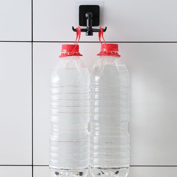 4650 360 Rotatable  Hooks For Hanging (Pack Of 2) (Brown Box) Wukusy