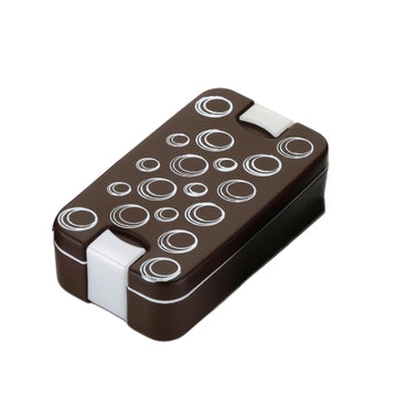 5330 Airtight Lunch Box 2 Compartment Lunch Box Leak Proof Food Grade Material Lunch Box Modern Appearance  Compact Lunch Box With Spoon Wukusy