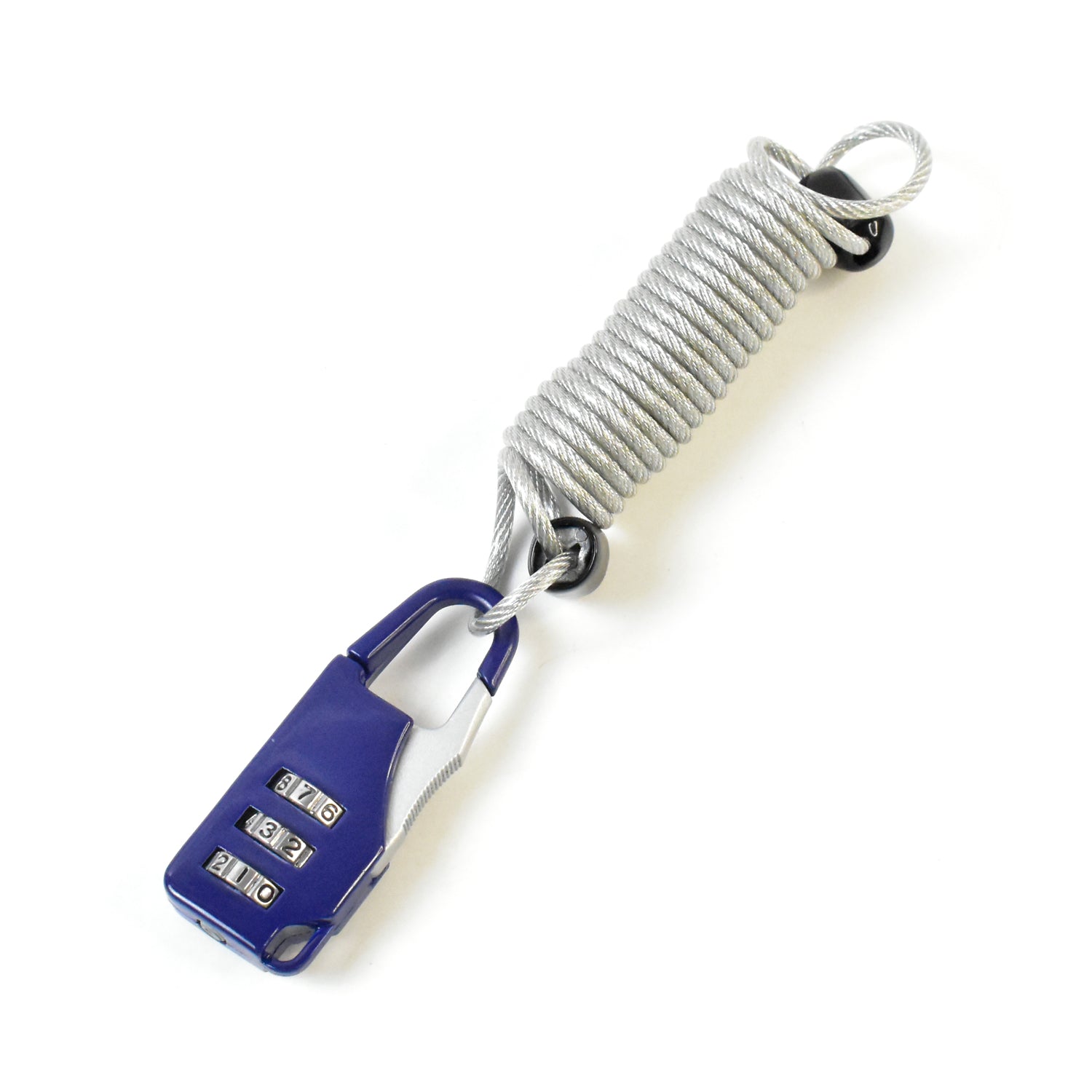 Anti-theft Dial Lock Padlock 3-digit Built-in Wire (1 Pc) Wukusy