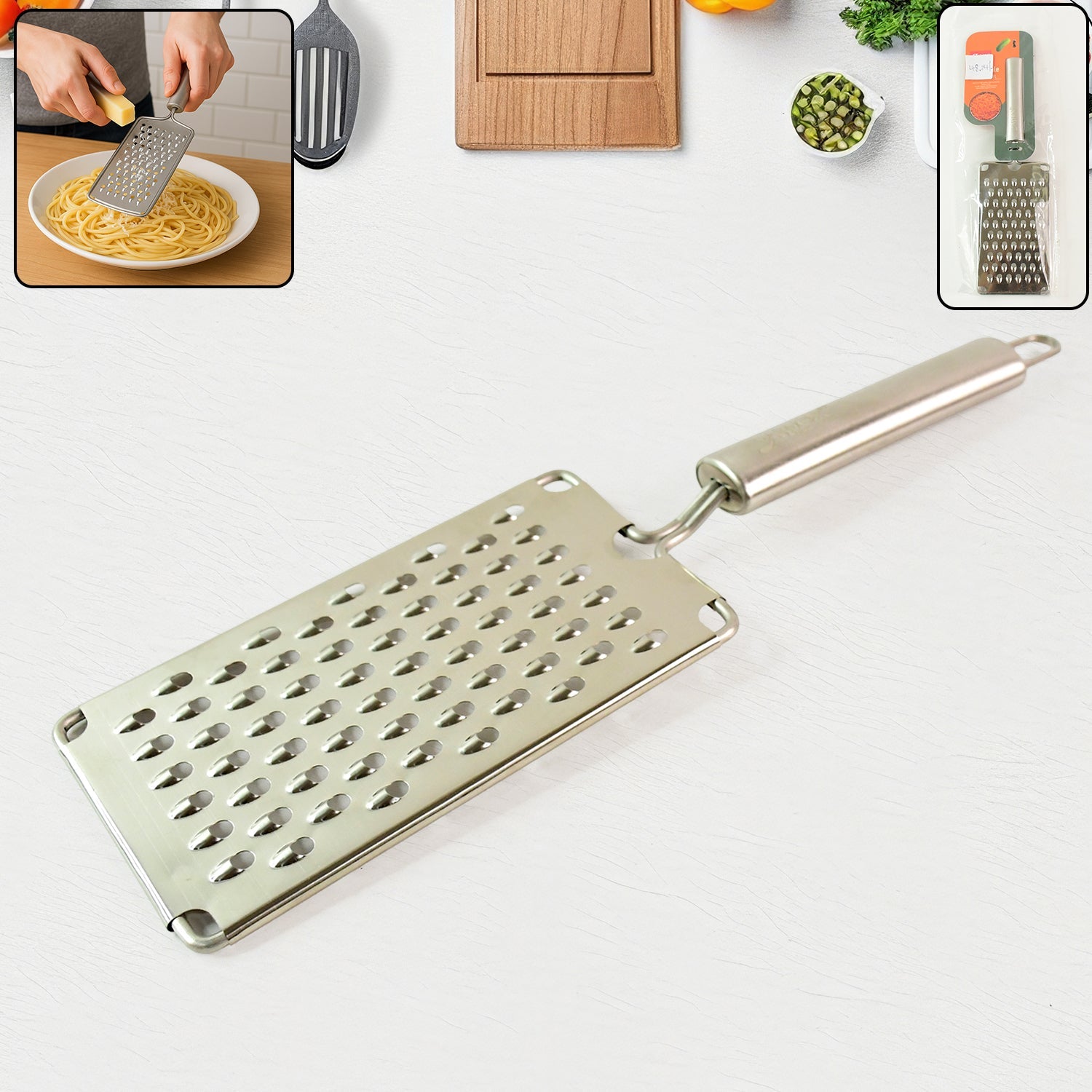 Apex Premium Stainless Steel Vegetable Grater (1 Pc) Wukusy