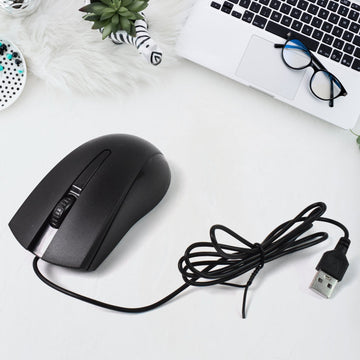 Computer  Laptop Wired Optical Mouse X2 (1 Pc) Wukusy