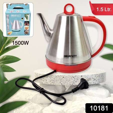 Stainless Steel Large Capacity Electric Kettle (1500w  1.5 Ltr.) Wukusy