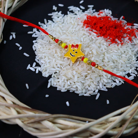 Smiley Star Rakhi Wukusy