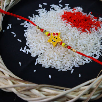 Smiley Star Rakhi Wukusy