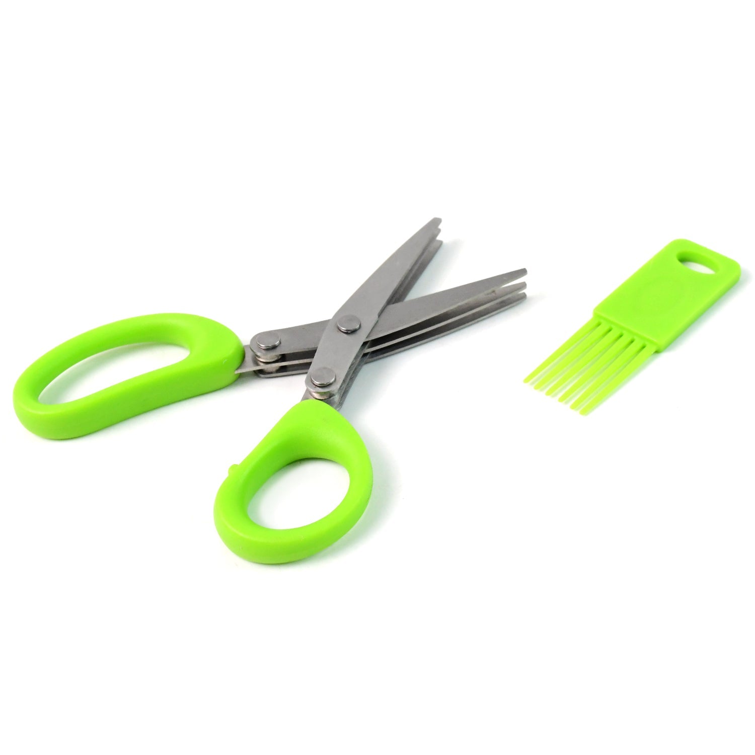 Premium 3-blade Multipurpose Kitchen Scissors With Cleaning Comb Wukusy