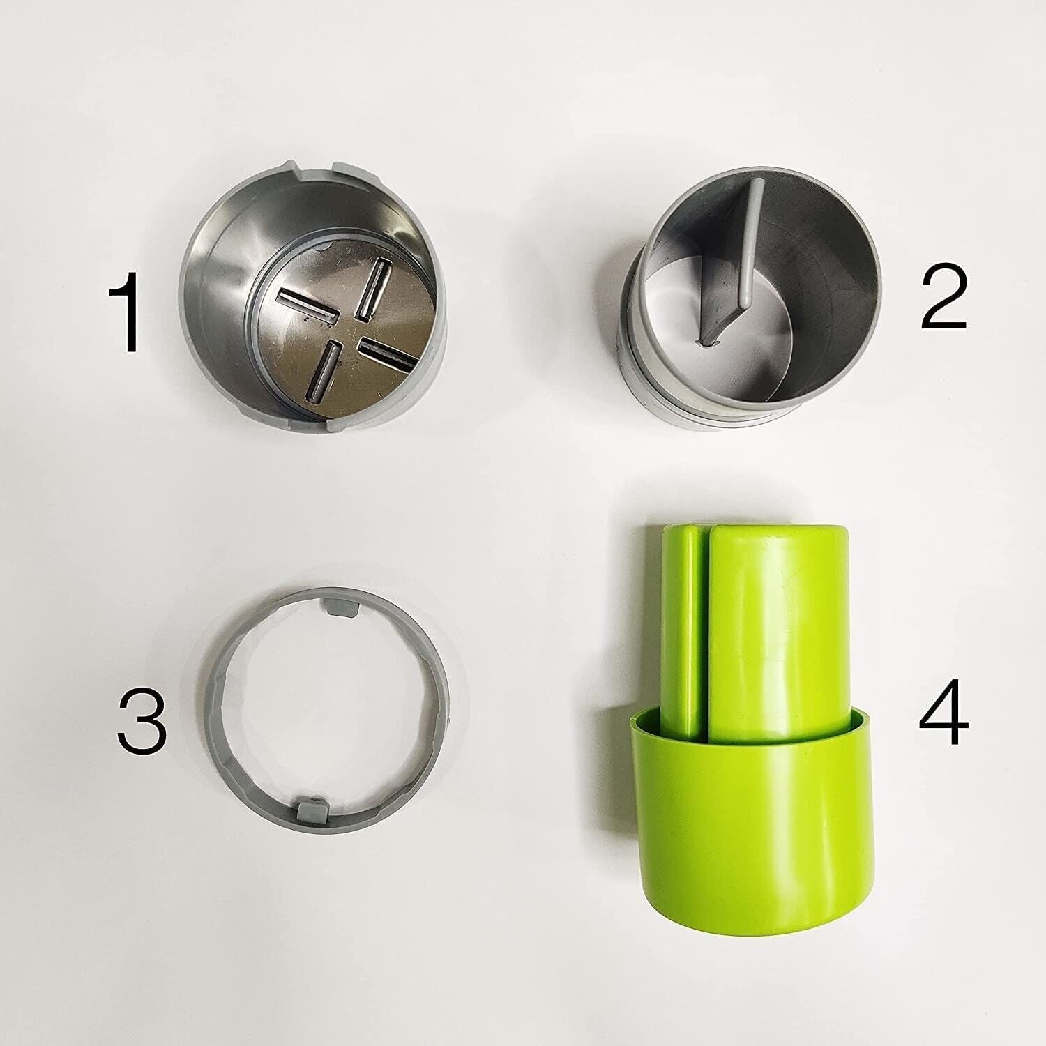 5333 Plastic Dry Fruit And Paper Mill Grinder Slicer Chocolate Cutter And Butter Slicer With 3 In 1 Blade Standard Multicolor Wukusy