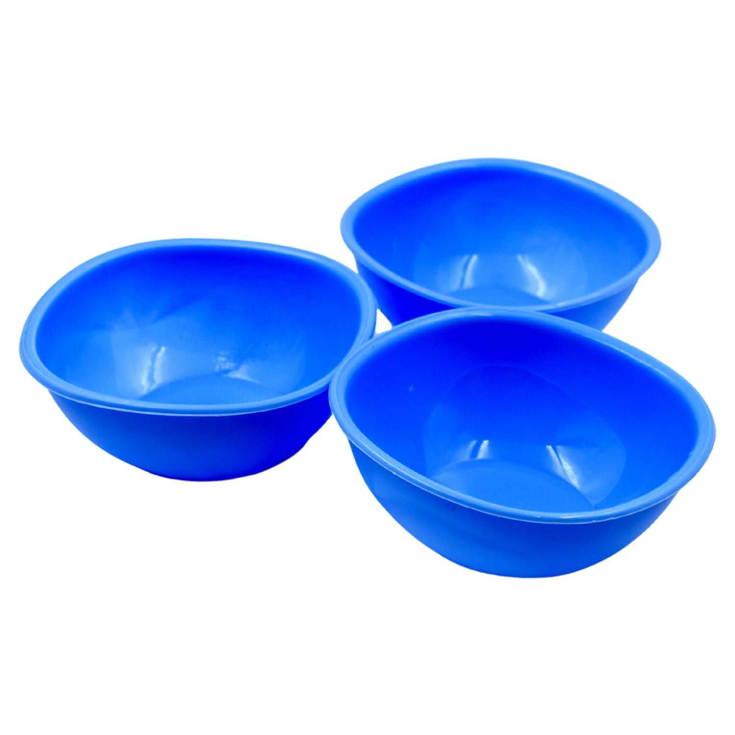 5722 Bpa Free Plastic Bowl Set For Cereal Salad Rice Soup Pasta Snack Bowl Microwave Safe Dishwasher Safe (3 Pcs Set) Wukusy