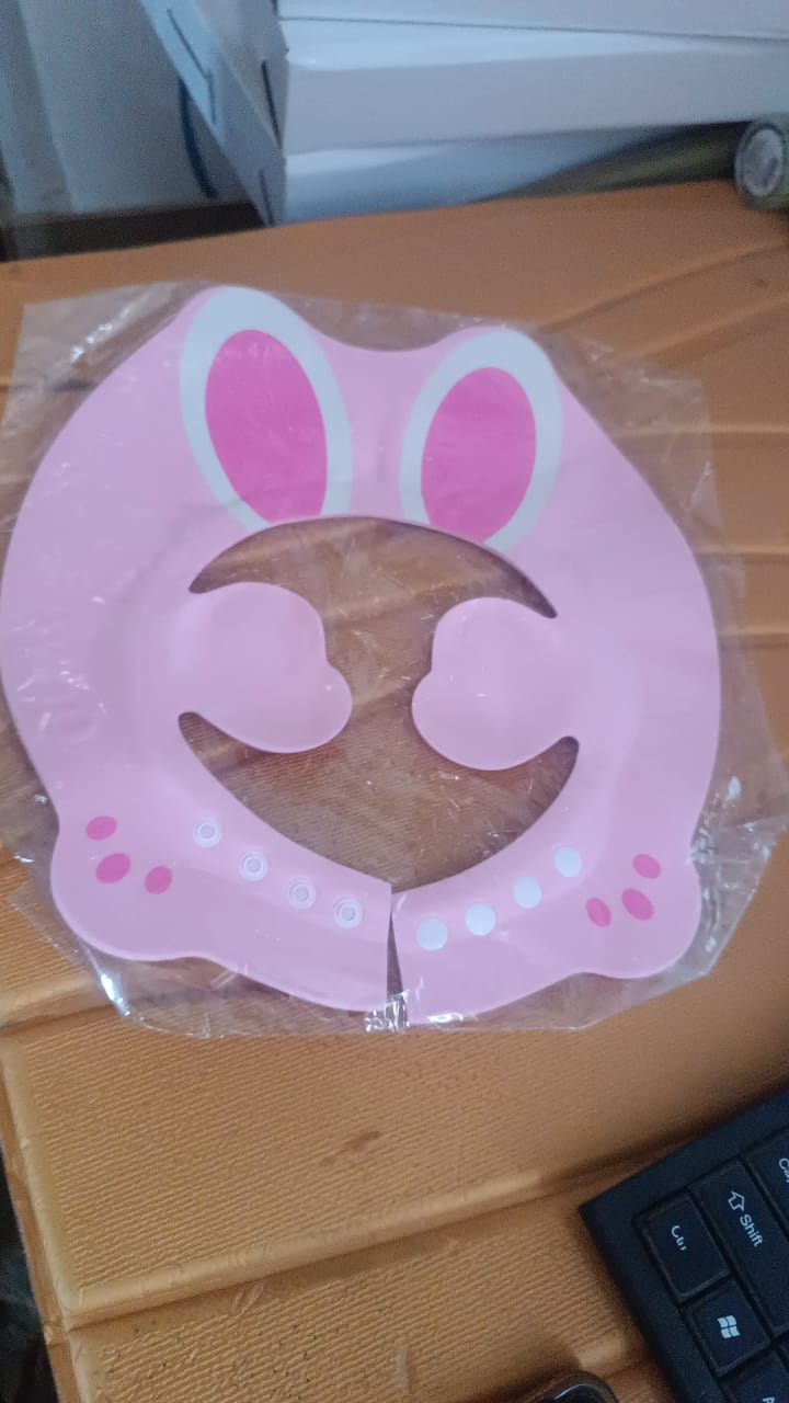 Adjustable Bunny Ear Baby Shower Cap (1 Pc) Wukusy