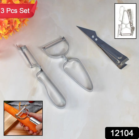 Multifunctional Peeler Grater For Vegetable Fruit (3 Pcs Set) Wukusy