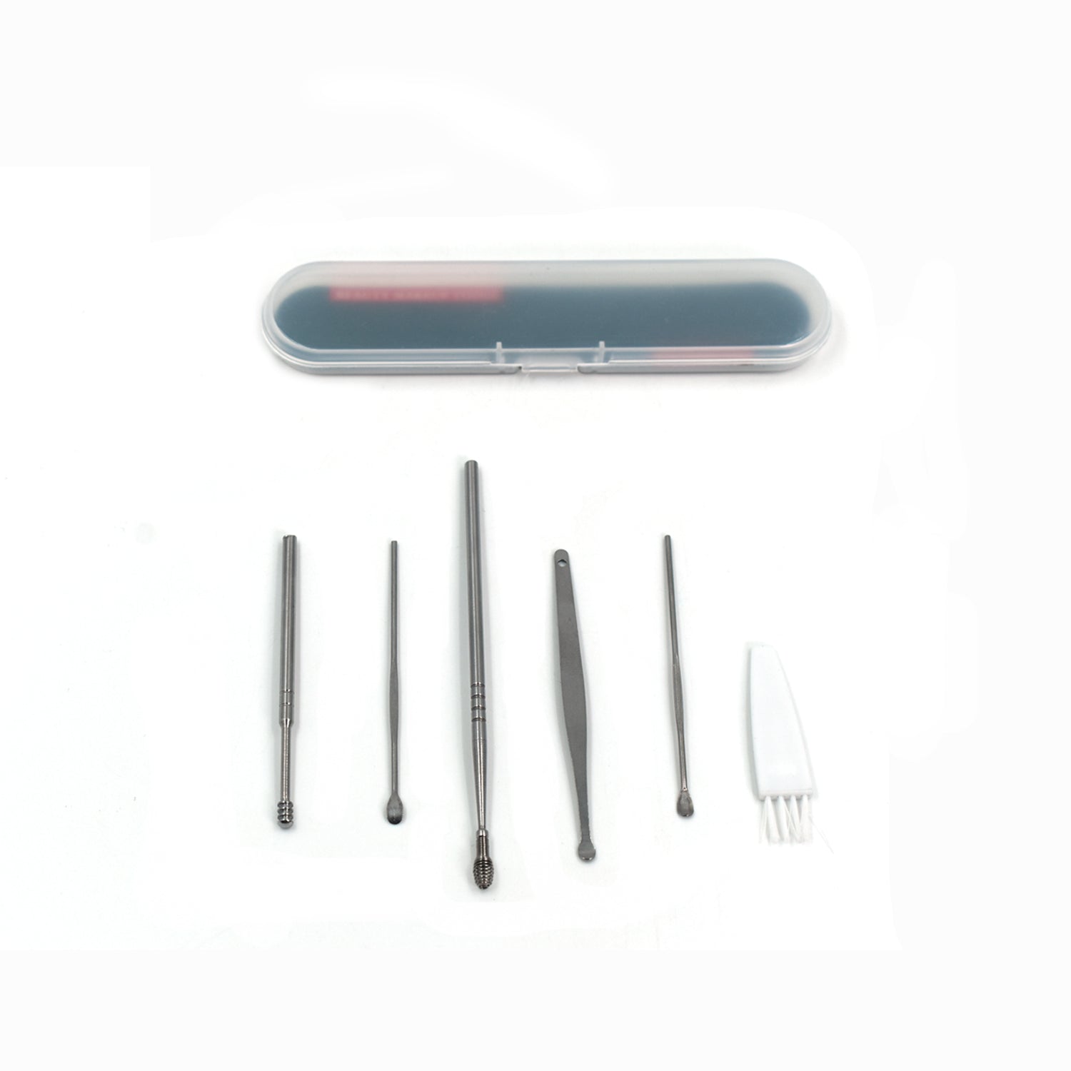 6314 6pcs Earwax Removal Kit  Ear Cleansing Tool Set  Ear Curette Ear Wax Remover Tool Wukusy