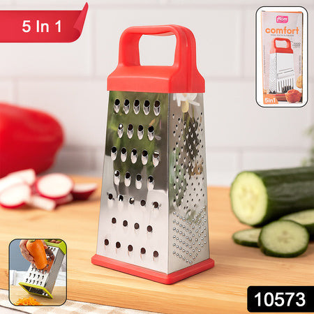 Supermom 5-in-1 Comfort Stainless Steel Grater And Slicer Wukusy