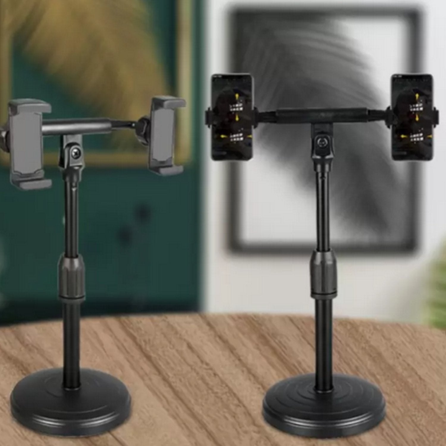 6028 Mobile Phone Stand And Holder For Online Classes Table Bed Wukusy