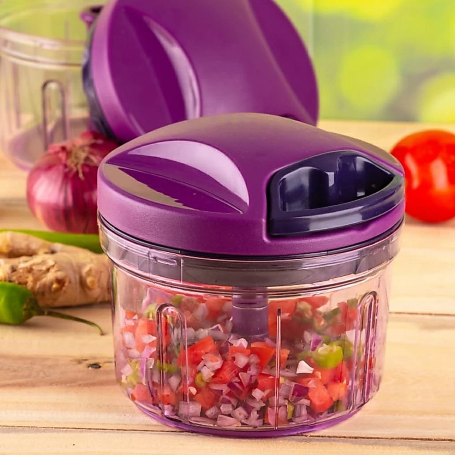 Supermom Handy Vegetable Chopper 750 Ml - (1 Pc) Wukusy