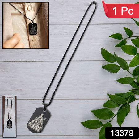 Mahadev Locket With Chain (1 Pc) Wukusy