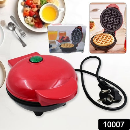 Mini Waffle Maker Machine Waffle Iron Home Appliances Kitchen Gift Easy To Clean On-stick Surfaces Perfect Breakfast Dessert Sandwich Pan Cakes Paninis  Other Snacks Machine Wukusy