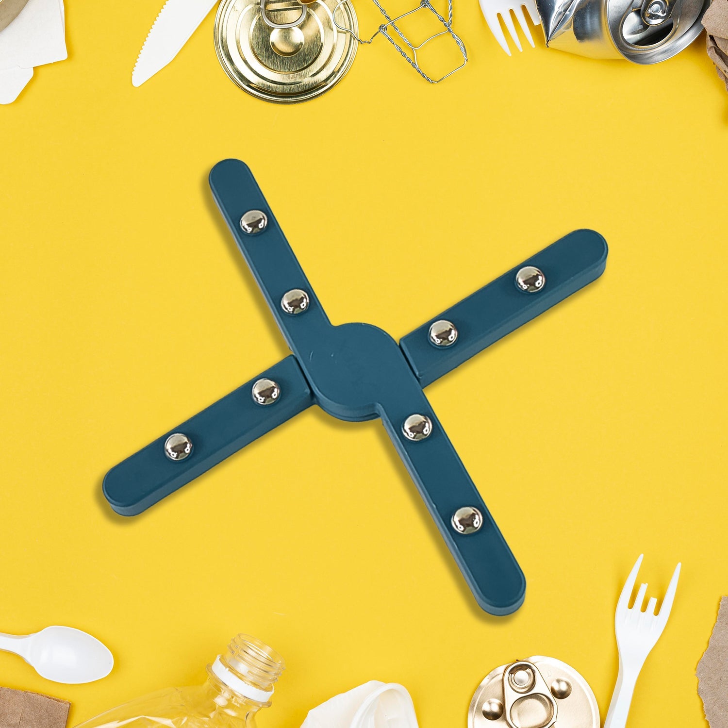 Apex Foldable Hot Mate Set  2 Pcs Folding Pan Stand For Hot Pots Wukusy