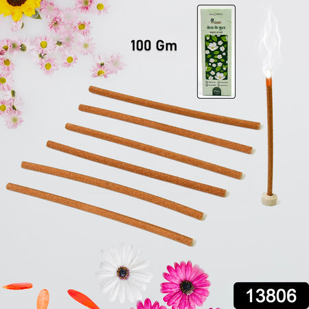 Bela Ke Phool Premium Incense Sticks  Agarbatti (100 Gm  With Stand For Stick) Wukusy