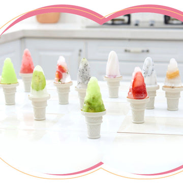 6304 6 Pc Ice Cream Mold Used For Making Ice-creams In All Kinds Of Places Including Restaurants And Ice-cream Parlours Etc. Wukusy