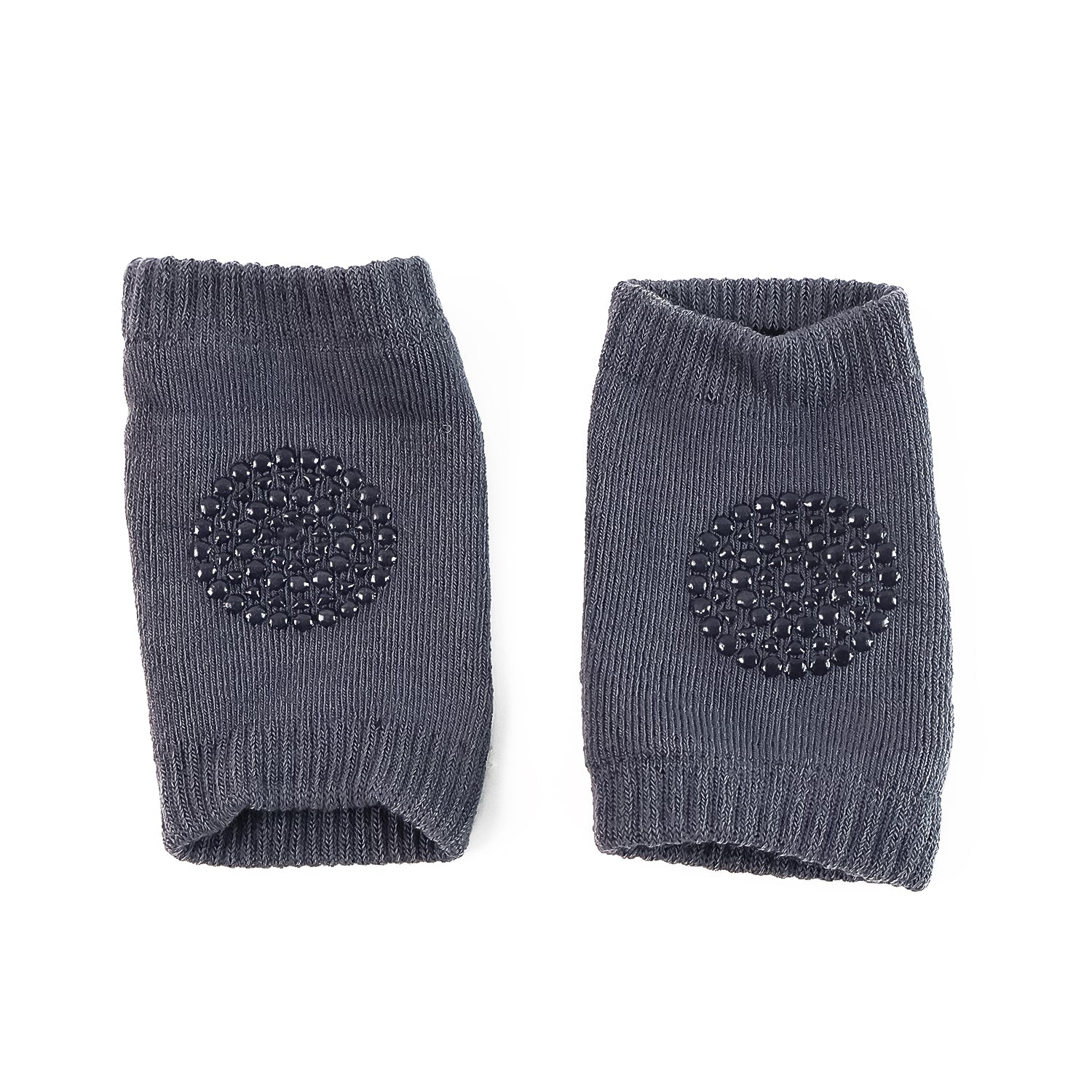 Dark Grey Toddler Wool Knit Leg Warmer (Knee Guard) Wukusy