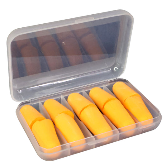 Foam Ear Plugs With Portable Storage Box (5 Pairs)