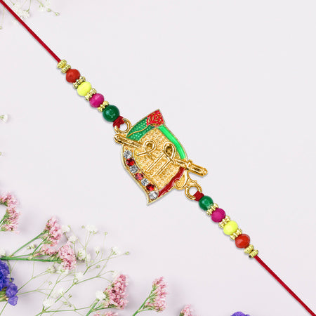 Shree Symbol Rakhi With Shield Design Wukusy