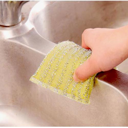 2385 Scratch Proof Kitchen Utensil Scrubber Pad (Pack Of 12) Wukusy