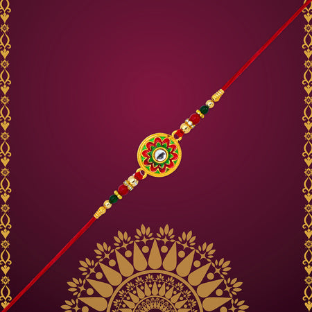 Color Full Flower Rakhi Wukusy